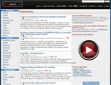 Tablet Screenshot of blogsperu.com